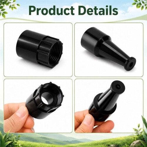 4 Set Walkway Tunnel Kit, Under Sidewalk Boring Tool for 3/4 Inches Pipe for Tunneling Beneath Sidewalks 2