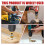 10Pcs Drywall Screw Setter Bit Set PH2, Magnetic Positioning Bits with Adjustable Depth Stop, 1/4" Hex Shank S2 Steel 6