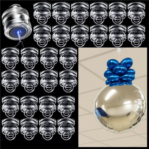20Pack Heavy Duty Magnetic Ceiling Hooks for Hanging Christmas Lights, Tools, Plants, Decorations 1