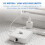Rechargeable Magnetic Stirrer Portable USB Liquid Mixer with Stepless Speed Control for Lab Solution Stirring 7