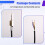 Temperature and Humidity Sensor - 0-10V Analog Output Transmitter - PLC Industrial Temperature and Humidity Probe 6