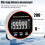 Digital Tape Measure 656.2ft Electronic Rolling Ruler LCD Display, Rechargeable for Curved & Flat Surfaces 7