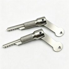 Portable Hammer & Bump Key Set, Professional Beginner Lock Repair Tools, Compatible with SS001/SS002