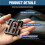 2Pc Shoulder Belt Clips, Alloy Metal Belt Adjuster for Neck & Shoulder Comfort, Backpack Strap Keeper Accessory 5