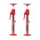 1 Pair Adjustable Support Rods 30-60cm Telescopic 'Third Hand' Tool for Cabinet Installation, Drywall Support 1