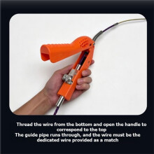20M Electrician Fish Tape Wire Puller - Flexible Conduit Cable Installation Tool for Easy Wire Running