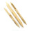 3Pcs Bamboo Pen Set Hard Pottery Ceramic Shaping Tools Polymer Clay Modeling Tools 5