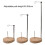 Adjustable Wooden Thread Stand for Home Sewing Machines - Single Spool Holder, Extendable Bobbin Organizer 2