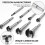Forstner Bit Set 8Pcs - Forstner Bit Wood Drilling, Forstner Drill Bit with Center Positioning 2