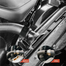 130Pieces Spring Band Clamps Set 6-25mm, 16 Sizes Hose Spring Clamps with Pliers for Lines, Vacuum and Low Pressure Air