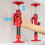1 Pair Adjustable Support Rods 30-60cm Telescopic 'Third Hand' Tool for Cabinet Installation, Drywall Support 5