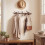 12" Cast Iron Tree Branch Vertical Coat Hat Rack - Rustic Wall Mount Hook for Entryway & Storage 5