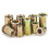 230Pcs Metric Blind Rivet Nuts Kit, M3-M12 Zinc-Plated Flat- Threaded Insert Rivnuts Assortment Set 3