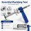 PVC Internal Pipe Cutter Adjustable Drill Attachment for Flush Cuts Tight Spaces Plumbing Repair Handle Easy Control 4