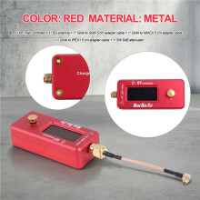 Newbeefly Rf Master Probador de Frecuencia Multifunción, Juego de Atenuadores, Piezas de Transmisores de Vídeo para Carga, Probador de Frecuencia