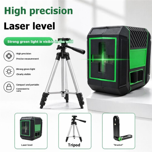 MG2 Laser Level Green  2 Lines Self-Leveling 120   Angle DIY Construction Measurement Tool 2