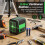 MG2 Laser Level Green  2 Lines Self-Leveling 120   Angle DIY Construction Measurement Tool 5