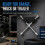 4 Way Lug Nut Wrench Holder for Wall Storage with Mounting Hardware for Garage Organization 2