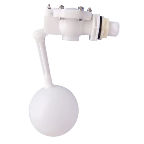DN25 Plastic Floating  Valve 1" Detachable Float Valve Liquid Level Control  Water Level Control Valve