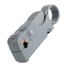 Conjunto de 6 Decapadores de Fios Multifuncionais com Distância Ajustável para Cabos Coaxiais RG58/59/62/6/3C2V/4C/5Cmm com Lâmina Dupla Rotativa