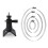 Supporto per Telecamera con Rotazione A 360, Supporto per Asta per  Stick  Cam/Spotlight Cam/per EufyCam 2C A 1