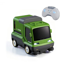 New Desktop Series Remote Control Vacuum Cleaner Decompression Cleaning Vehicle Sanitation Vehicle Birthday Toy Gift B