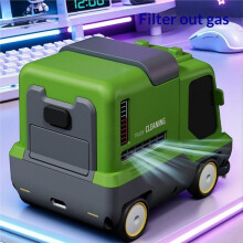 New Desktop Series Remote Control Vacuum Cleaner Decompression Cleaning Vehicle Sanitation Vehicle Birthday Toy Gift A