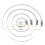 Supporto per Telecamera con Rotazione A 360, Supporto per Asta per  Stick  Cam/Spotlight Cam/per EufyCam 2C B 6