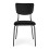 4er-Set Esszimmerstühle aus Samt, Schwarz - Ergonomisch, Langlebig 4