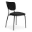 4er-Set Esszimmerstühle aus Samt, Schwarz - Ergonomisch, Langlebig 6