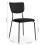 4er-Set Esszimmerstühle aus Samt, Schwarz - Ergonomisch, Langlebig 10