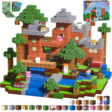 150PCS Magnetic Building Blocks Toys for Kids Age 3+(Animal Forest)