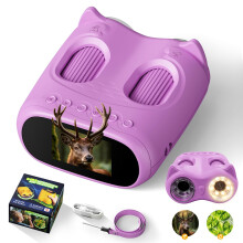 ARNSSIEN 2-in-1 Kids 1000x Microscope & Telescope, Science Kit for kids