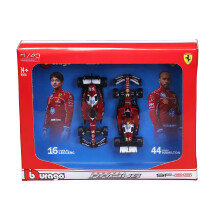 1:43 F1 FERRARI SF-25 2025 HAMILTON & LECLERC TEAM TWO PACK