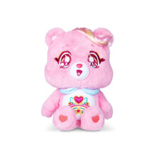 Care Bears Basic Fun 35cm Kindness Keepers Plush - Cheer Bear Eco-Friendly Soft Toy with Cute Expression & Belly Badge