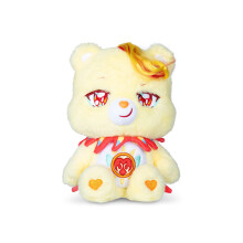 Care Bears Basic Fun 35cm Kindness Keepers Plush - Funshine Bear Eco-Friendly Soft Toy with Cute Expression & Belly Badge