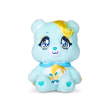 Care Bears Basic Fun 35cm Kindness Keepers Plush - Wish Bear Eco-Friendly Soft Toy with Cute Expression & Belly Badge