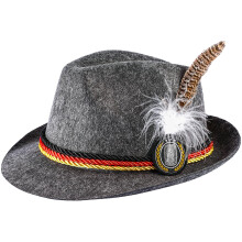 Men's Oktoberfest Hats German Bavarian Alpine Hat