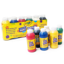Crayola - 3926 - 6 Bottles of washable paint
