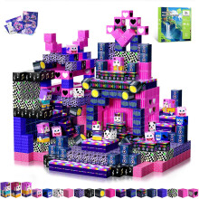 Magnetic Blocks, 100PCS Magnetic Building Blocks, Stacking Magnets for Kids
