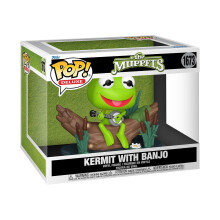 Funko POP! Deluxe: The Muppets - Kermit the Frog with Banjo