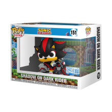 Funko POP! Rides: Sonic The Hedgehog - Shadow on Motorcycle - Amazon Exclusive - Collectable Vinyl Figure - Gift Idea - Official Merchandise