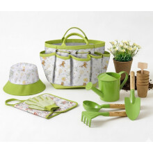 Kids Gardening Set Outdoor Toys,18PCS Garden Tool Kit