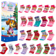 Get Trend Paw Patrol Skye Socks Advent Calendar 2026 for Girls, Size 9-12