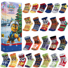 Get Trend Paw Patrol Chase Socks Advent Calendar 2026 for Boys, Size 9-12
