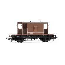 Hornby R60289 BR Brake Van Southern Region 950792 Freight Wagons, Brown