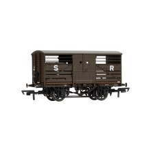 AIRFIX Hornby R60287 SR Cattle Wagon 53698 Freight Wagons, Brown