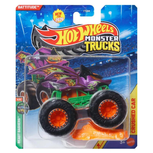 Hot Wheels Hot Wheels Monster Trucks - (Battitude - JHY44)