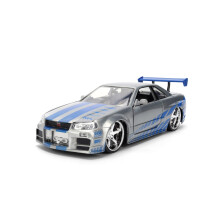 Jada FAST & FURIOUS ANNIVERSARY NISSAN SKYLINE COLOUR BRUSH 1:24