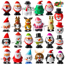 JOYIN 24 Pack Christmas Wind Up Toy Assortments Stocking Stuffers for Christmas Party Favor Supply Accessories (24 Pieces Pack)